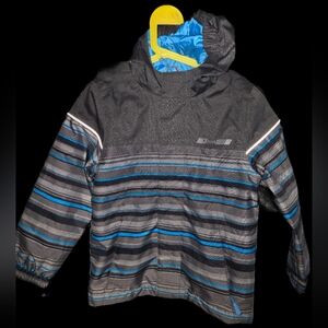 XMTN Hooded Fleece Lining Raincoat Size 6